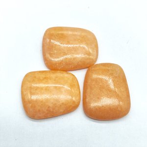 Calcita de melocotón Varios tamaños Forma libre Cabujón Ajuste de la joyería - Product Image 6