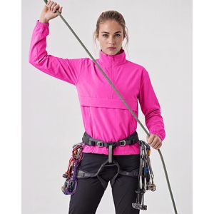 Veste légère à demi-zip pour femme FOXA, manches longues, imperméable, coupe-vent, protection solaire - Product Image 4