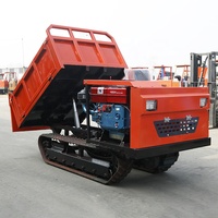 1-Tonnen, 2-Tonnen, 3-Tonnen, 4-Tonnen Ketten-Minidumper mit Selbstlader zum Verkauf