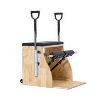 Appareil de Pilates Reformer et Chaise Wunda en Bois Écologique pour Studio de Yoga et Fitness Commercial – Équipement Stable et Polyvalent