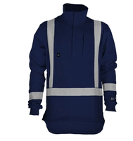 Sweat-shirt à capuche ignifuge en polaire NFPA 2112 personnalisé en gros, vêtements ignifuges FR avec teinture VAT