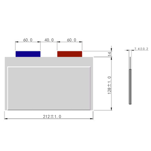 Mạnh mẽ 4.2V 40Ah Carbon silicon siêu tụ điện tế bào năng lượng - Product Image 1
