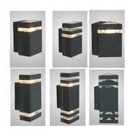 Applique murale d'extérieur Vintage E27, imperméable et moderne, luminaire mural à Led de haut en bas