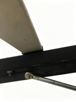 Cadre de lit moderne à lattes du fabricant, sommier Tatami pliable en fer, avec supports renforcés, durable et écologique
