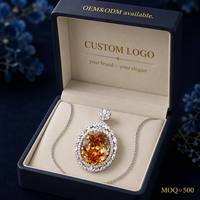 Pendentif en or 14 carats certifié IGI/GIA, motif pétale creux, perle d'eau douce, diamant de laboratoire, bijou romantique en forme de larme de lune pour anniversaire