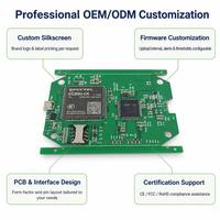 Module de suivi de la chaîne du froid avec enregistreur de données de température, carte PCBA, GPS, 4G, BLE, écran OLED, rapport PDF, OEM, ODM