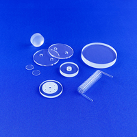 Lámina de Vidrio de Cuarzo de Sílice Fundida de Alta Pureza Personalizada de Fábrica JGS1 JGS2 JGS3 Grado Semiconductor para Soldadura y Corte (Wafer Window)