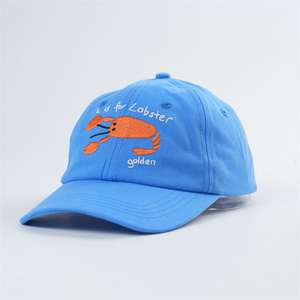 Personalisierte Dad-Hats für Kinder mit Etiketten, unstrukturierte Baseballcaps mit individueller Logo-Stickerei, kleine Größe, 6-Panel-Dad-Hats - Product Image 3