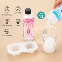 Kit de fabrication de jouets squishy en silicone Taba en gros, kit DIY de gel liquide à thème fruit, ensemble d'artisanat de jouets squishy faits à la main