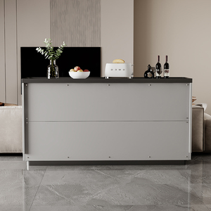 Buffets modernes de luxe en bois massif avec dessus surélevé pour la maison de campagne, le bar et la salle à manger - Product Image 6