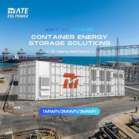 Sistema de Almacenamiento de Energía en Contenedor Refrigerado por Aire MATE de 40 pies con Batería LifePO4 para Almacenamiento de Energía Industrial y Comercial
