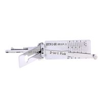 LISHI 2 en 1 HY15 HYN14R Clé laser Nouveau décodeur de voiture et combinaison de sélection de verrouillage Authentique pour Hyundai, Sonata NF K2