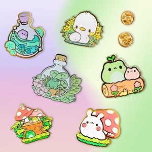 Broches de Metal Personalizados al por Mayor, Diseña Tu Propio Logotipo, Nombre, Insignias para Sombrero, Solapa, Pin de Esmalte Suave o Duro de Anime - Product Image 6