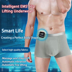 Slip EMS Lavabili per Sollevamento Fianchi, Massaggio Glutei con Microcorrente per Yoga e Palestra - Abbigliamento Sportivo Aderente - Product Image 3