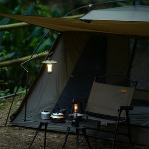 Morningstar Tente de camping simple imperméable en nylon imperméable à la pluie et à l'eau, abri de <span class=keywords><strong>chalet</strong></span> extérieur pour les touristes pour les aventures en plein air. - Product Image 3