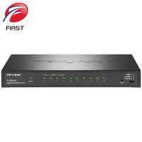 TL-SH2210 8-Port Gigabit Switch mit 2 SFP-Ports, 12V DC Desktop Metall Web-Managed Hub für Telekommunikations- und Unternehmens-LAN-Systeme