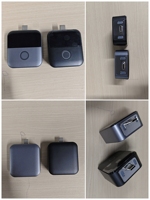 Adaptateur de charge rapide 140W Type C avec logo personnalisé, séparateur de charge, arrêt automatique et chargement sécurisé à ouverture rapide
