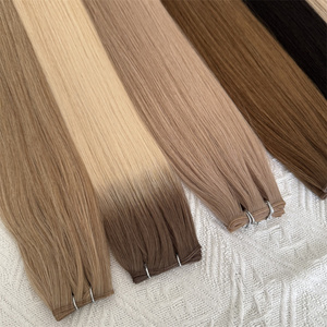 Estensioni Invisibili di Capelli Umani Biondi Chiari 2026, Capelli Umani Russi Naturali Remy Vergini Grezzi in Bulk - Product Image 1