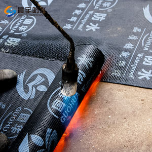 Membrana Impermeable para Techos de Asfalto Modificado con Betún, Lámina de Techo Gris con Arena Negra, Membrana Antitermitas para Cimentaciones - Product Image 6