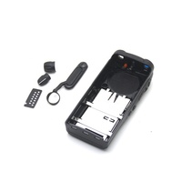 Pièces de rechange d'interphone, boîtier noir avec pièces pour Motorola GP328 GP340 MTX900 PRO5150 PRO5350 PTX700 HT750