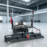 Machine de nivellement de béton laser autopropulsée flexible pour travaux de pavage en béton
