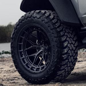 Rueda Forjada para Vehículos de Pasajeros y Todoterreno de 17-26 Pulgadas 5x112 5x114.3 5x115 5x120 5x127 5x130 6x5 6x135 6x130 6x139.7 8x165.1 8x170 5x5.5 Gmc - Product Image 1