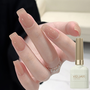 2024 exclusivo UV Gel esmalte de uñas blanqueamiento Rosa desnudo lámpara LED botella embalaje con muestra gratis y logotipo OEM/ODM para tiendas de uñas - Product Image 5