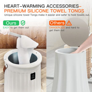 سخان مناشف هادئ التشغيل - مجفف كهربائي منخفض الضوضاء مع مؤقت ووظيفة ضبط درجة الحرارة - Product Image 4