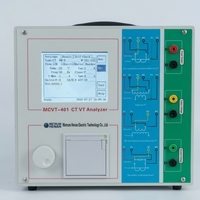 Analyseur complet CT PT, testeur de postes de transformation haute tension, norme IEC, précision 0,1 %, écran tactile, protection IP55, OEM