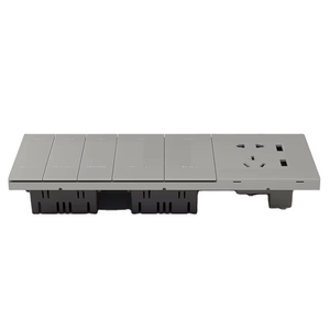 Panneau de commutation d'hôtel intelligent avec matériau en aluminium bipolaire à <span class=keywords><strong>4</strong></span> voies comprenant des <span class=keywords><strong>fils</strong></span> pour la connexion réseau - Product Image 4