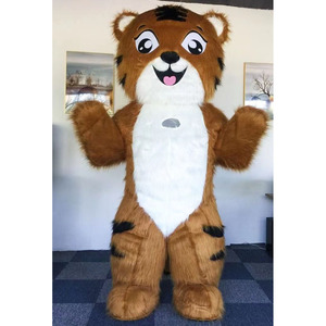 <span class=keywords><strong>Costume</strong></span> <span class=keywords><strong>de</strong></span> peluche gonflable en fourrure <span class=keywords><strong>de</strong></span> tigre mignon, <span class=keywords><strong>costume</strong></span> <span class=keywords><strong>de</strong></span> Promotion d'halloween Cosplay, <span class=keywords><strong>costume</strong></span> gonflable d'animal, taille libre - Product Image 6
