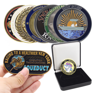 Fábrica de China, oro personalizado, esmalte suave, aleación de Zinc, 3D, 2D, monedas de desafío, moneda conmemorativa personalizada con borde - Product Image 4