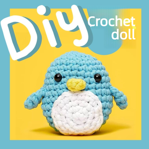 Kits de Ganchillo DIY, Hilo y Ganchos Completos, para Proyectos de Principiantes, Tutorial en Video Paso a Paso, Kit de Ganchillo DIY para Principiantes - Product Image 1