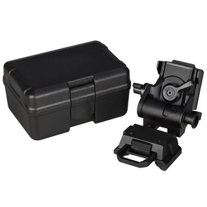 <b>Night</b> Vision <b>Goggles</b> Helmet Mount Metal Bracket Tactical Black Desert Color NV8000 8160 Compatible - Product Image 1