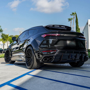 Convient pour <span class=keywords><strong>Lamborghini</strong></span> URUS Upgraded Version 1016 Style Front Lip Side Skirts Diffuser Spoiler Hood Wheel Arch Body Kit - Product Image 6