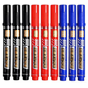 Marqueurs permanents rechargeables imperméables à base d'huile, séchage rapide, faible odeur, logo personnalisé, pointes durables, Free Horse HO-183 - Product Image 5