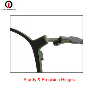 Montures <span class=keywords><strong>de</strong></span> lunettes en métal personnalisables pour hommes avec embouts <span class=keywords><strong>de</strong></span> branches confortables – Vente en gros - Product Image 3