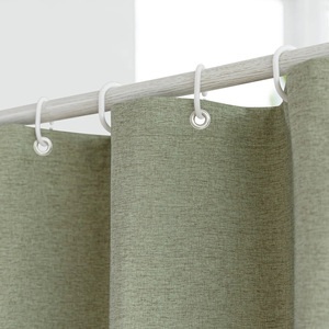 <span class=keywords><strong>Rideau</strong></span> <span class=keywords><strong>de</strong></span> <span class=keywords><strong>douche</strong></span> <span class=keywords><strong>de</strong></span> luxe DaiRui à bords festonnés, aspect <span class=keywords><strong>lin</strong></span> épaissi, imperméable, avec crochets, pour décoration <span class=keywords><strong>de</strong></span> salle <span class=keywords><strong>de</strong></span> bain - Product Image 3