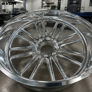 EVOR Jantlar 22 İnç Jant 22 Çelik Jantlar 22x12 Dövme 22 Çelik Jantlar Dövme Krom Tekli Jant 22x10 - Product Image 3