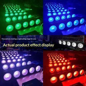 Luz de Efecto LED Profesional de 5 Cabezas RGB 3en1 con Matriz, Control DMX, Iluminación de Escenario para Discotecas, DJ, Clubes Nocturnos, Bares, Espectáculos - Product Image 6