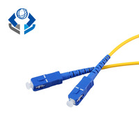 Kabel Patchcord Fiber Optik SC/APC SC/UPC SM MM Simplex Duplex Jumper FC SC APC LC UPC ST E2000 MTRJ 1M 3M 5M
