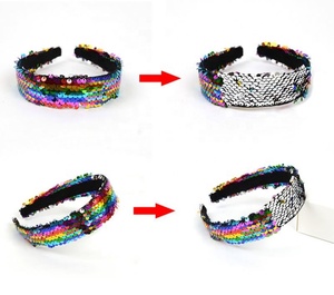 ที่คาดผมสไตล์ยอดนิยม2024ที่คาดผมประดับเลื่อมแวววาว - Product Image 6