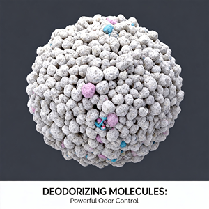 Lieferanten-Angebot Beste Benjie Umweltfreundliche Katzenstreu mit Lavendelduft Geruchsbindung Stark Klumpend 100% Natürliches Bentonit ISO9001 - Product Image 4