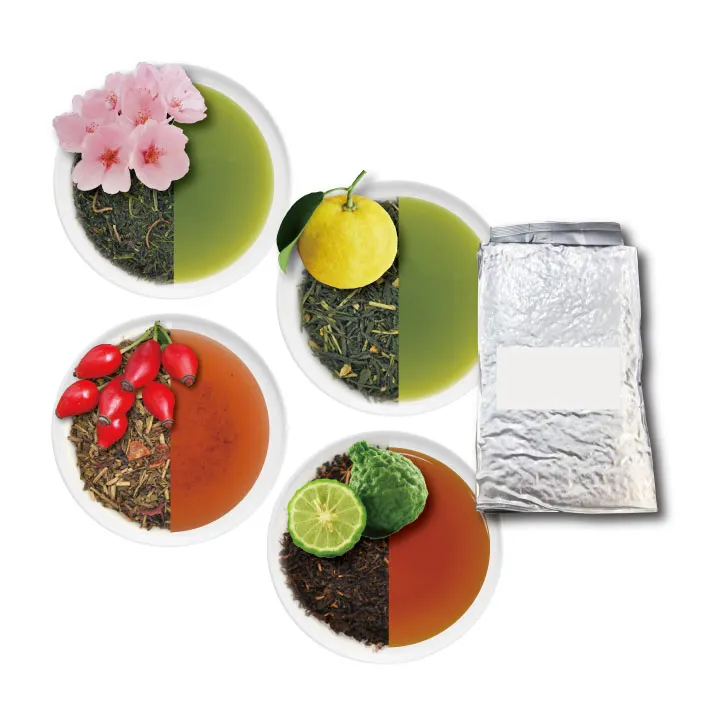 Japanese wholesale organic red green loose tea leaf with good quality