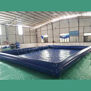 Piscine d'eau gonflable géante 12m X 8m Nouveau Leap Yuedong Natation Grands Enfants Bateau à rames Boule d'eau - Product Image 4