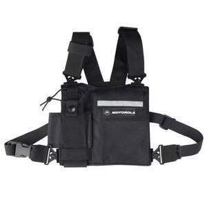 Harnais de poitrine professionnel pour radio bidirectionnelle Motorola, sacoche de transport réglable pour talkie-walkie HLN6602A - Product Image 1