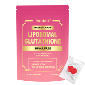 Suplemento de Gomas de Colágeno Lipossomal com Glutationa e Vitamina C para Clareamento da Pele, Fabricado na China (OEM) - Product Image 1