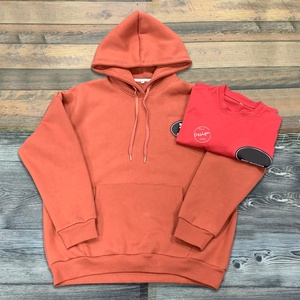 Sweat à capuche brodé en relief pour hommes de haute qualité 310Gsm 100% coton polaire tissu imprimé épaule tombante lâche - Product Image 1