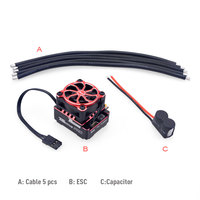 Le dernier contrôleur sans balais Surpass Hobby Rocket PRO 160A ESC pour jouets de contrôle radio de voitures 1/10th rc
