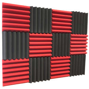 BONNO Cale ignifuge haute densité éponge insonorisée Panneau d'isolation acoustique Cale <span class=keywords><strong>mousse</strong></span> acoustique Panneaux d'absorption acoustique - Product Image 1